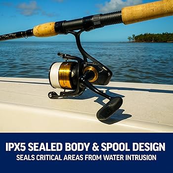 待望再入荷！PENN最新機SpinfisherV SSV6500新品 送料無料 Penn SSVII6500661JG Spinfisher VII : Amazon.ca: Sports